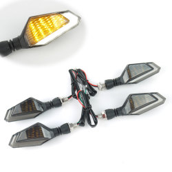 デュアルカラー LEDウインカー TYPE5 ホワイト 1台分