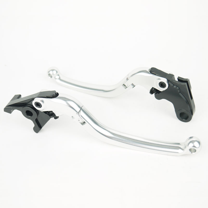 可倒式スムースツーリングアルミビレットレバー シルバー XJR400R XJR400S 4HM RH02J FZ400 ディバージョン400 FZS600 FZ6-S