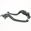 可倒式スムースツーリングアルミビレットレバー ブラック グロム GROM MSX125 マグナ50 NS-1 CBR250R CBR400R 400X CB400
