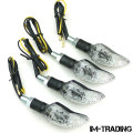 LEDエルボーウインカー 4個セット クリアレンズ