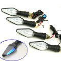 LEDブルーライトマーカー付ウインカー 4個セット クリアレンズ