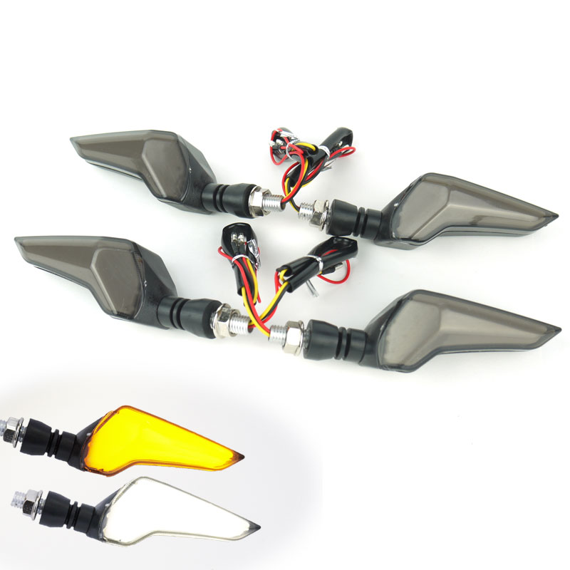 デュアルカラー LEDウインカー TYPE3 イーグル ホワイト 1台分