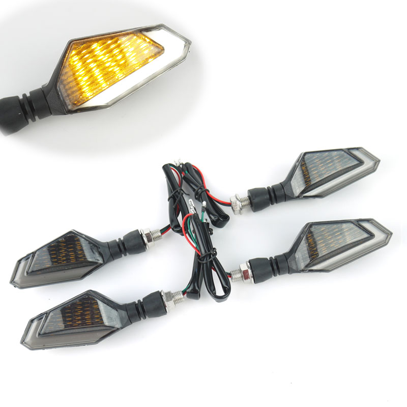 デュアルカラー LEDウインカー TYPE5 ホワイト 1台分