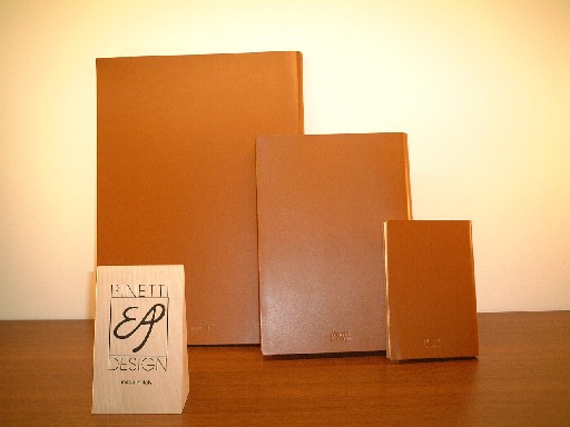 レザーＡ５日誌（ノート）Pelle Liscia 　ブラウン