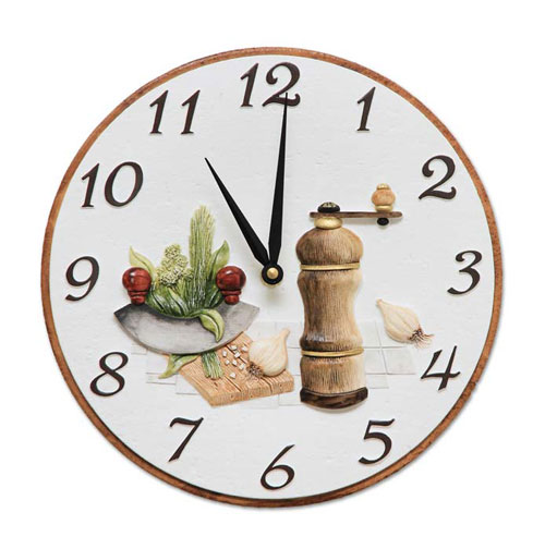 Terrastudio セラミック テラスタジオ 陶器 掛け時計 ドイツ製 Wall Clock 03-2401 壁掛け時計 手造り 贈り物