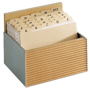 温かみを感じるメモカードホルダー A-Z　wood