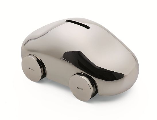 キュートなカースタイル！ステンレス貯金箱　My Car　Phｉｌｉppｉ 124005