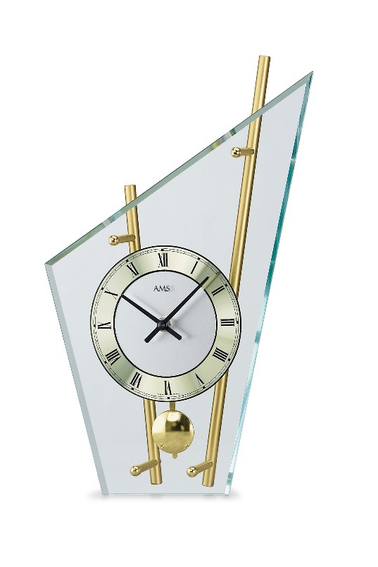 斬新なデザイン！AMS振り子置き時計 155