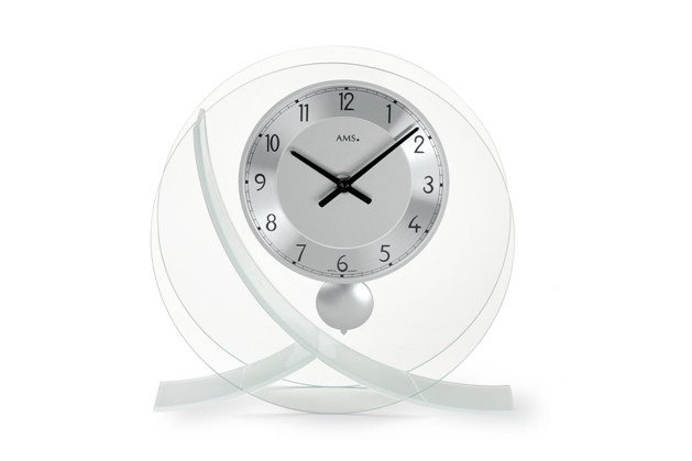 美しい曲線です！AMS振り子置き時計 161  アームス置時計