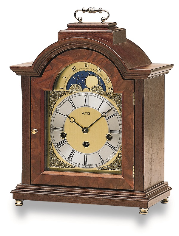 機械式が魅力！AMS報時置き時計 2195-1  アームス置時計