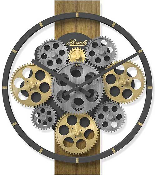 HERMLE ヘルムレ掛け時計  壁掛け時計　30105-002100　ギアクロック　Gear Clock