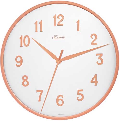 HERMLE ヘルムレ製掛け時計  壁掛け時計　30921-V52100　ピンクローズ　送料無料