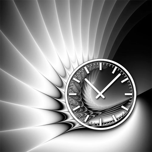 ドイツ　Dixtime  掛け時計　ディックスタイム　Alu-Dibond 　Wall Clock 3448　壁掛け時計 モダン スタイリッシュ