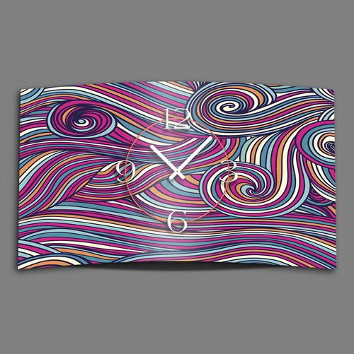 ドイツ　Dixtime  掛け時計　ディックスタイム　Alu-Dibond 　Wall Clock 3D-0144　壁掛け時計 モダン スタイリッシュ