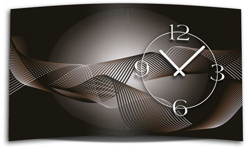 ドイツ　Dixtime  掛け時計　ディックスタイム　Alu-Dibond 　Wall Clock 3D-0413　壁掛け時計 モダン スタイリッシュ