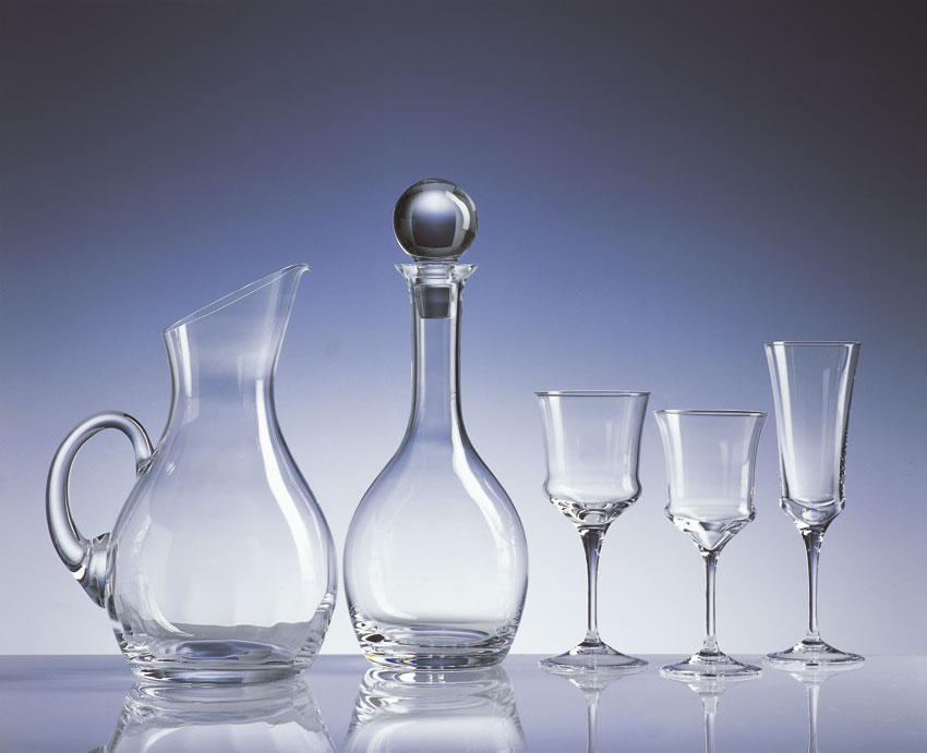 クリスタルワインデキャンタ　Bottiglia Flint