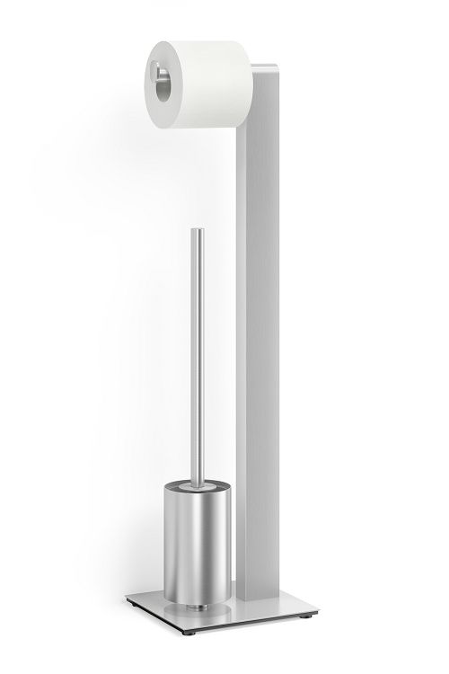 トイレットバトラー　ATORE　40417  ZACK トイレットペーパーａｎｄトイレブラシスタンド