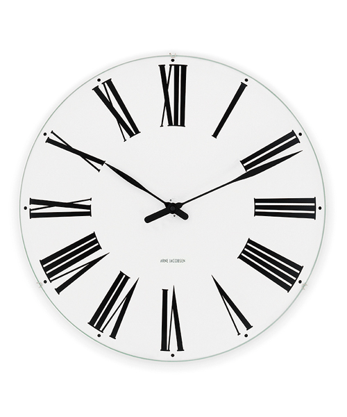 アルネ・ヤコブセン掛け時計 ARNE JACOBSEN Wall Clock ローマンクロック　 160mm　43622