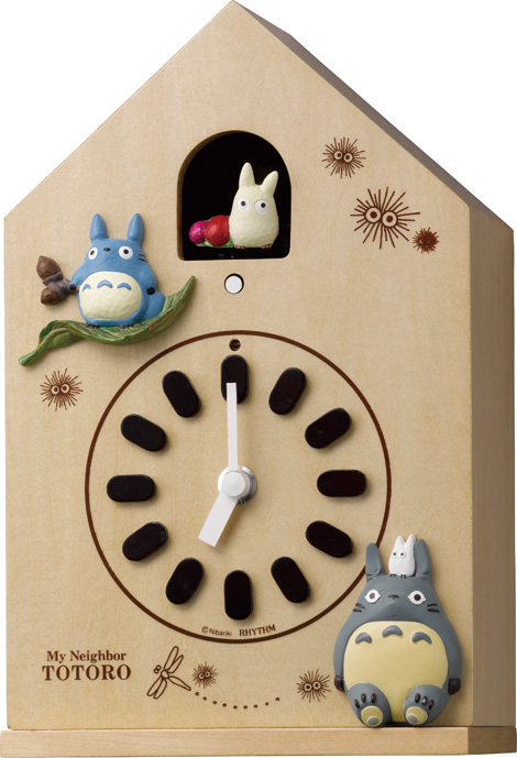 「となりのトトロ」の鳩時計！　置き掛け兼用　カッコークロック　トトロM899　4MH899-M06 リズム時計