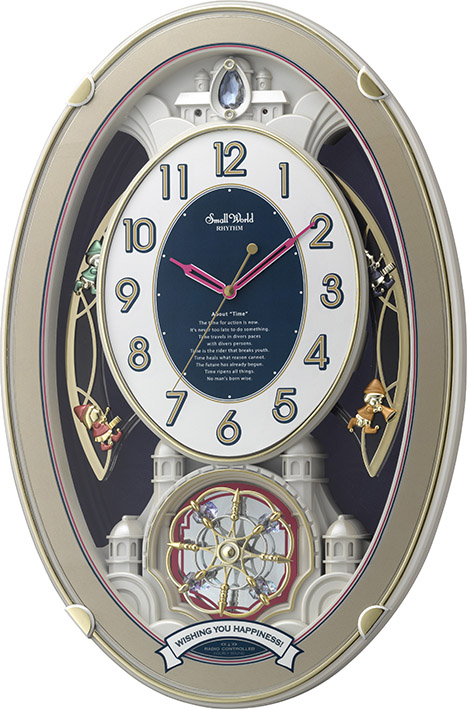 アミュージングクロック　スモールワールド　ウィッシュ　4MN544RH18　リズム時計