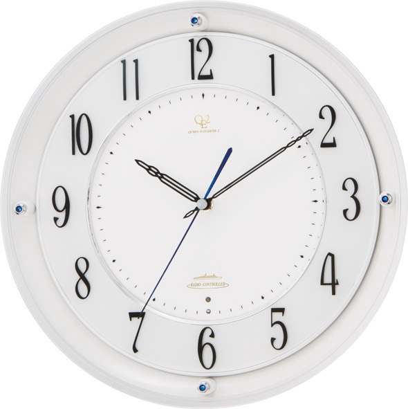 シンプルでスタイリッシュな掛け時計　ハイグレード　RHG-M010　掛け時計　リズム時計　壁掛け時計 4MY789HG03　無料名入れ