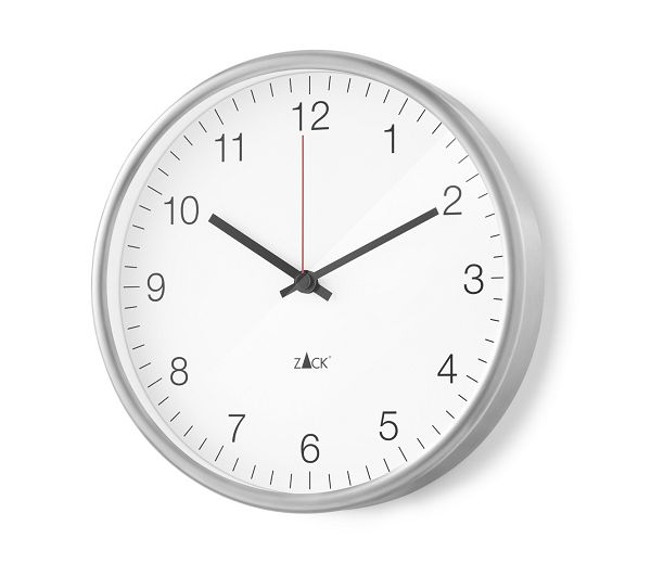 ドイツ ZACK ステンレス掛け時計 30cm Wall Clock PALLA 60023