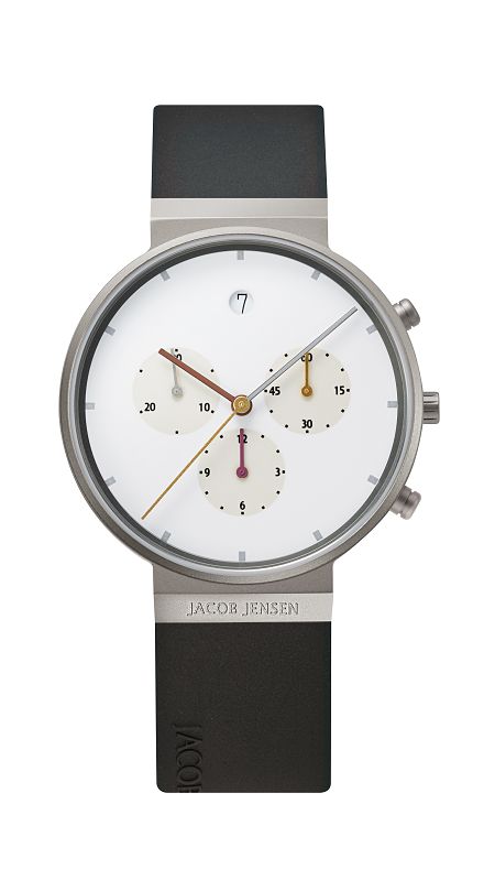 JACOB JENSEN腕時計　メンズリストウォッチ　Chronographクロノグラフ　JJ601  　ヤコブイェンセン腕時計