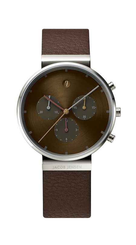 JACOB JENSEN腕時計　メンズリストウォッチ　Chronographクロノグラフ　JJ604  　ヤコブイェンセン腕時計