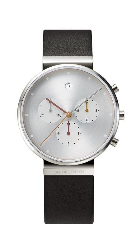 JACOB JENSEN腕時計　メンズリストウォッチ　Chronographクロノグラフ　JJ606  　ヤコブイェンセン腕時計