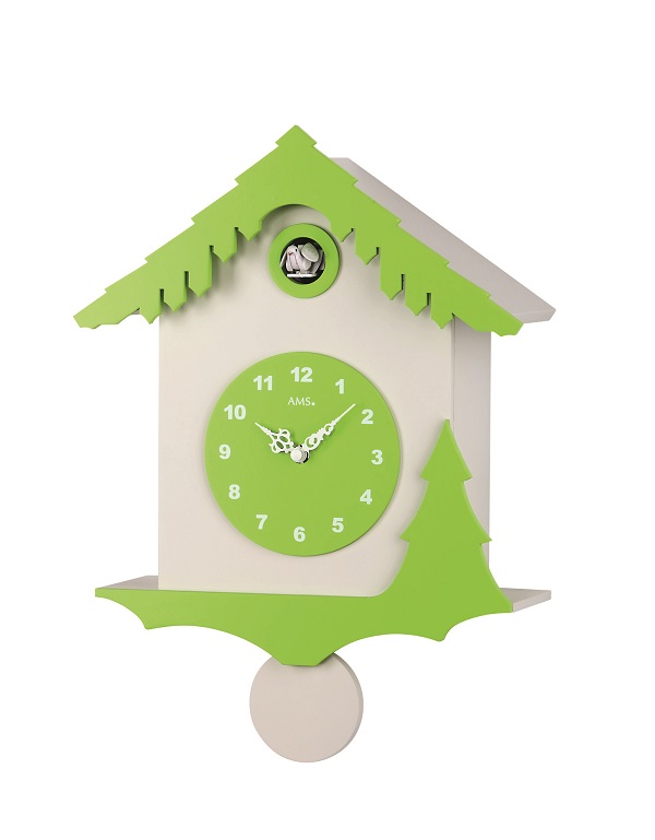 AMS 鳩時計　カッコークロック　ＡＭＳ　アームス掛け時計　7389