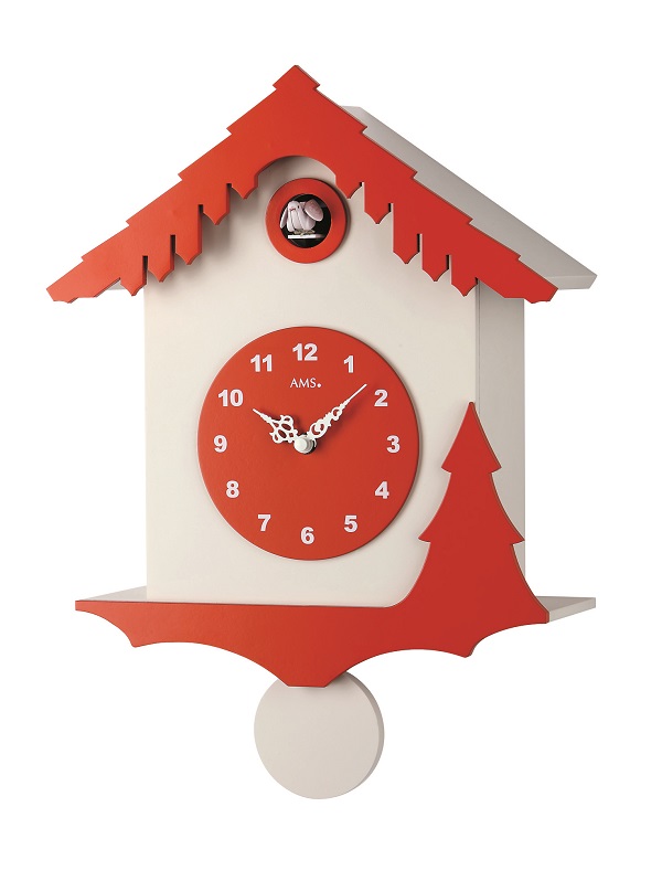 AMS 鳩時計　カッコークロック　ＡＭＳ　アームス掛け時計　7390