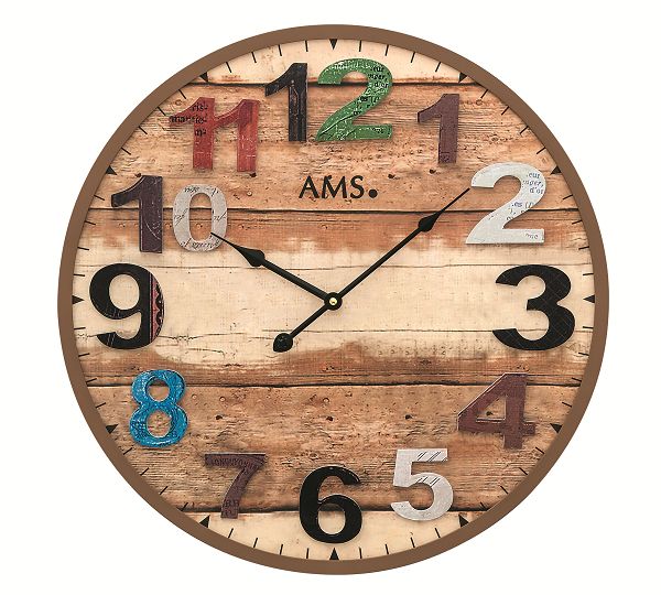 お洒落なデザインです！　ＡＭＳ掛け時計　アームス壁掛け時計　AMS9539