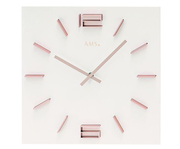 ＡＭＳアームス掛け時計　ドイツ製　9592　AMS掛け時計 スタイリッシュな掛け時計　壁掛け時計