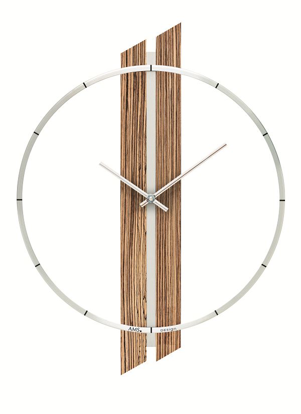 お洒落なＡＭＳアームス掛け時計　ドイツ製　9606　AMS時計