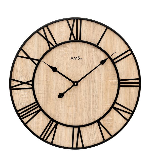 ＡＭＳ　掛け時計　アームス　壁掛け時計　AMS9649　時計　ウォールクロック　レトロ【送料無料】