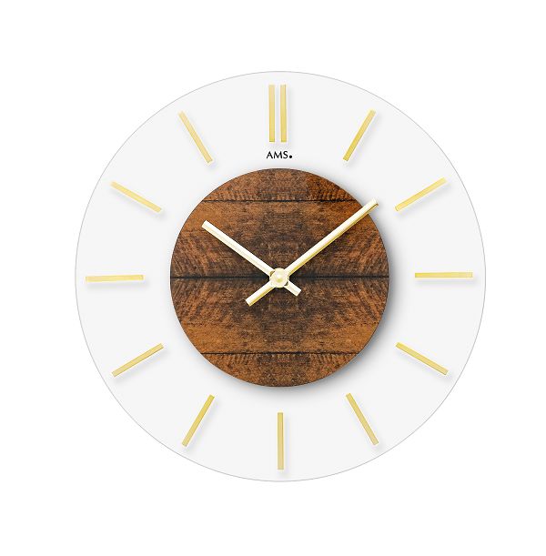 ＡＭＳ　アームス　掛け時計　ドイツ　AMS9661　壁掛け時計　時計　ウォールクロック　モダン【送料無料】
