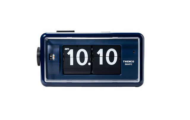 TWEMCO　アラーム　置時計　ネイビー AL-30NV