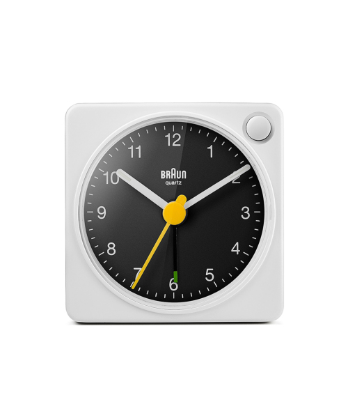 【日本正規代理店品】　BRAUNアラームクロック　　BRAUN Analog Alarm Clock BC02XWB  BRAUN目覚まし時計　ブラウンアラームクロック