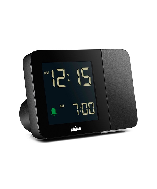 【日本正規代理店品】プロジェクション BRAUN Digital Projection Alarm Clock BC15B　ブラウン　アラームクロック 目覚まし時計 置き時計