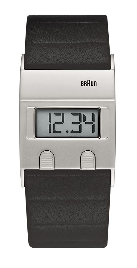 【日本正規代理店品】　ブラウンBRAUNデジタルリストウォッチ　 腕時計　　BN0076SLBKG