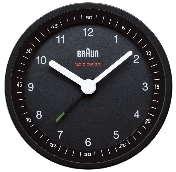 【日本正規代理店品】　ブラウンBRAUNアラームクロック　　BNC007 目覚まし時計