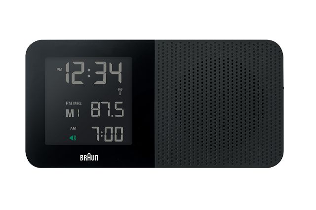 【日本正規代理店品】　ブラウンBRAUNラジオ　グローバル電波アラームクロック　　BNC010BK-SRC