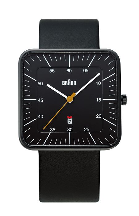 【日本正規代理店品】　ブラウンBRAUNリストウォッチ　 腕時計　スクエア　　BNH0042BKBKG