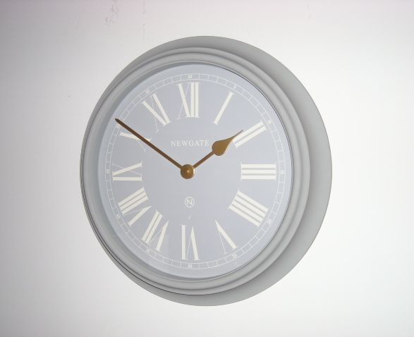 NEW GATE　ニューゲート掛け時計 Chocolate Shop Wall Clock - Posh Grey　CSWC-PG　ニューゲート時計【送料無料】