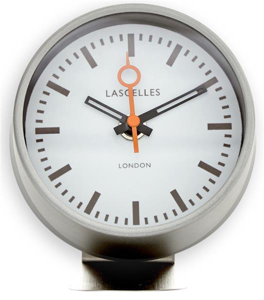 アラームクロック　GREY モダン　 Roger Lascelles  目覚まし時計　DC-LASC-STAND-GREY　ロジャーラッセル