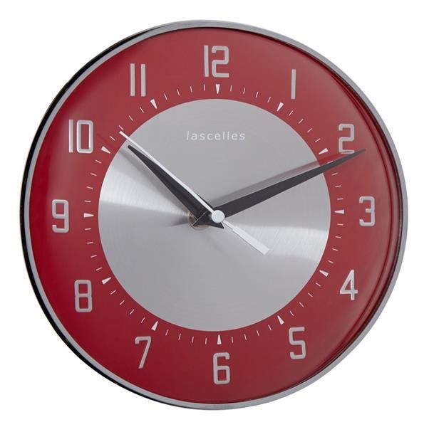 ロジャーラッセル RogerLascelles社製 DECO DOME CLOCK  WALL CLOCK   DECO-DOME-RED