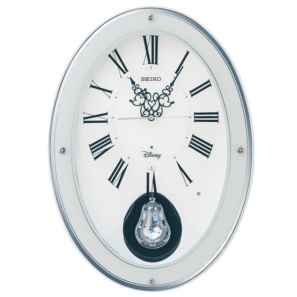 ミッキー&ミニーの楽しいクロック！　ディズニークロック　振り子時計　FS508W　セイコー　SEIKO時計