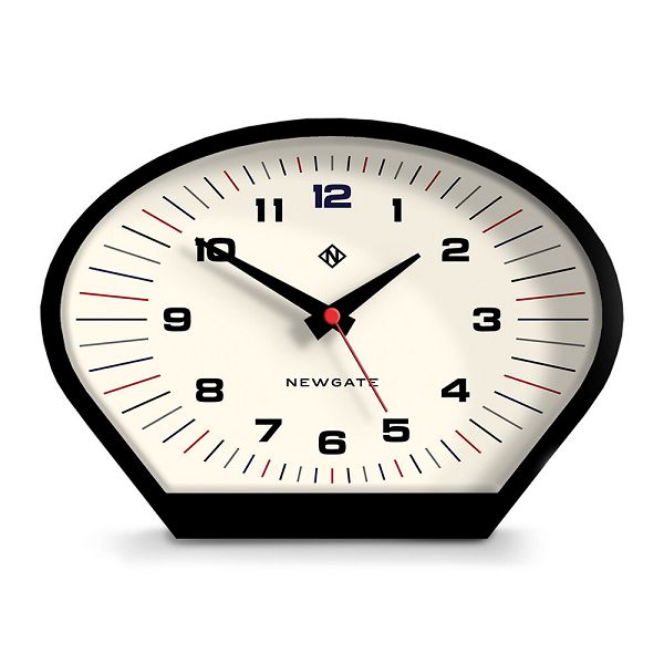 NEW GATEニューゲート　マントルクロック　Space Cowboy Mantel Clock - Cream　ブラック-ホワイト　MSCOW174CK