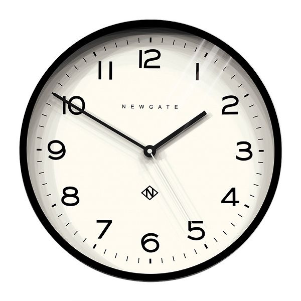 NEW GATEニューゲート掛け時計  Number Three Echo Wall Clock - Black　NTEWC-BK【送料無料】