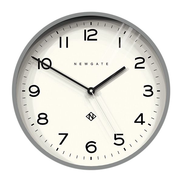 NEW GATEニューゲート掛け時計  Number Three Echo Wall Clock - Grey NTEWC-PGY【送料無料】